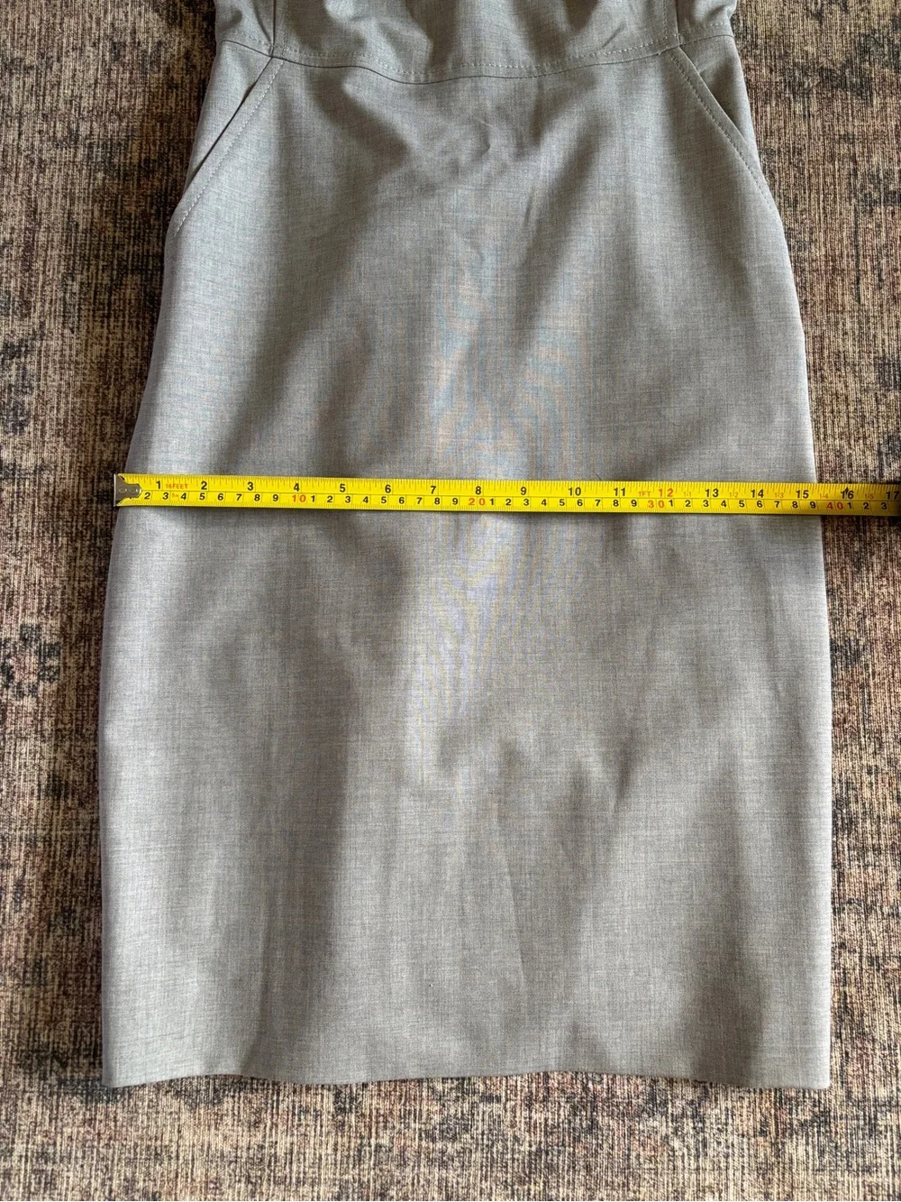 🆕 J. Crew Heather Gray Resume Dress Size 000
